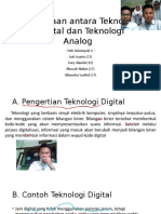 Perbedaan Antara Teknologi Digital Dan Teknologi Analog