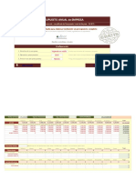 Plantilla para Elaborar El Presupuesto