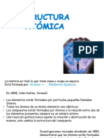 Estructura Atomica y Tabla Periódica PDF