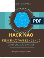 Hack não kiến thức liên hệ 12 11 10