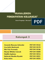 Manajemen Pendapatan Keluarga