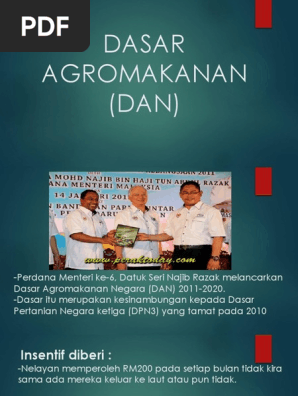 Dasar agromakanan negara 2.0 pdf