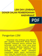 Peran LSM Dan Lembaga Donor 8