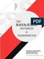 Manajemen Distribusi Dan Transportasi