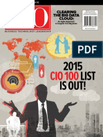CIO Awards 2015 winners achieving higher business goals