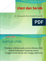 Ruptur Uteri Dan Servik