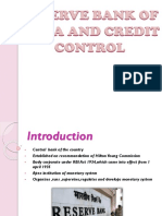 Reserve bank of India and Credit control.pptx