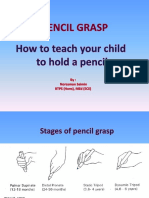 Pencil Grasp How To Teach Your Child Hold A Pencil