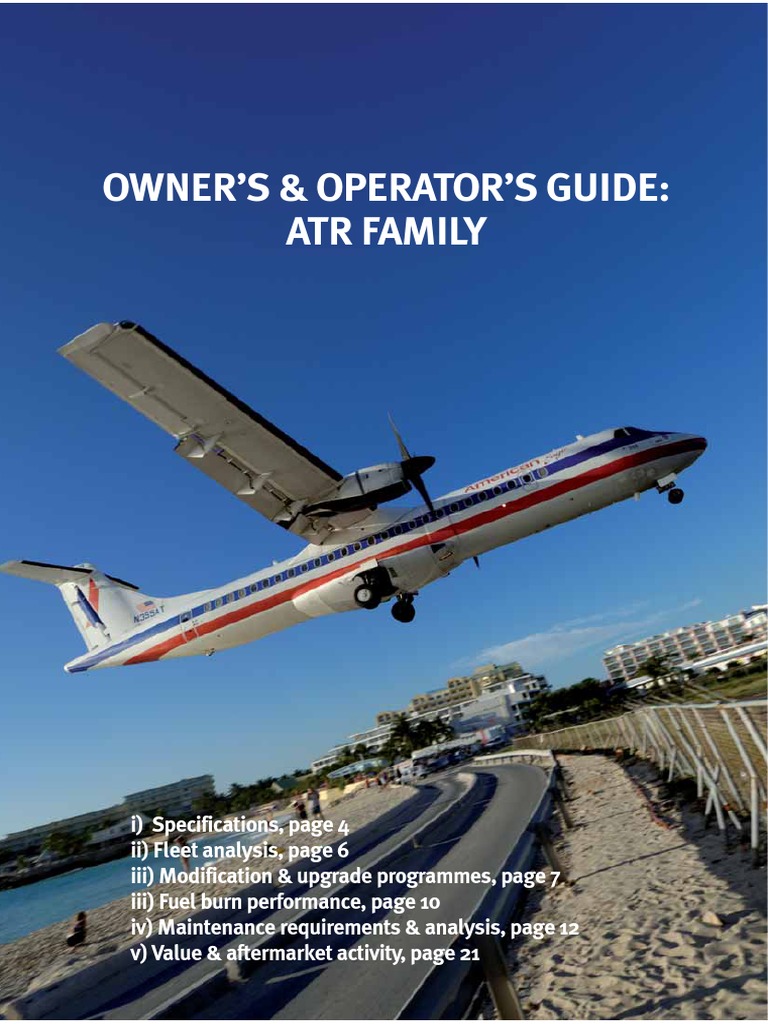 ATR Family - Owner and Operator Guide | PDF | Containerization | Cargo