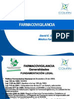 Farmacovigilancia: Generalidades y Fundamentación Legal