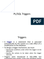 PL SQL Triggers