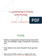 PL SQL Basics
