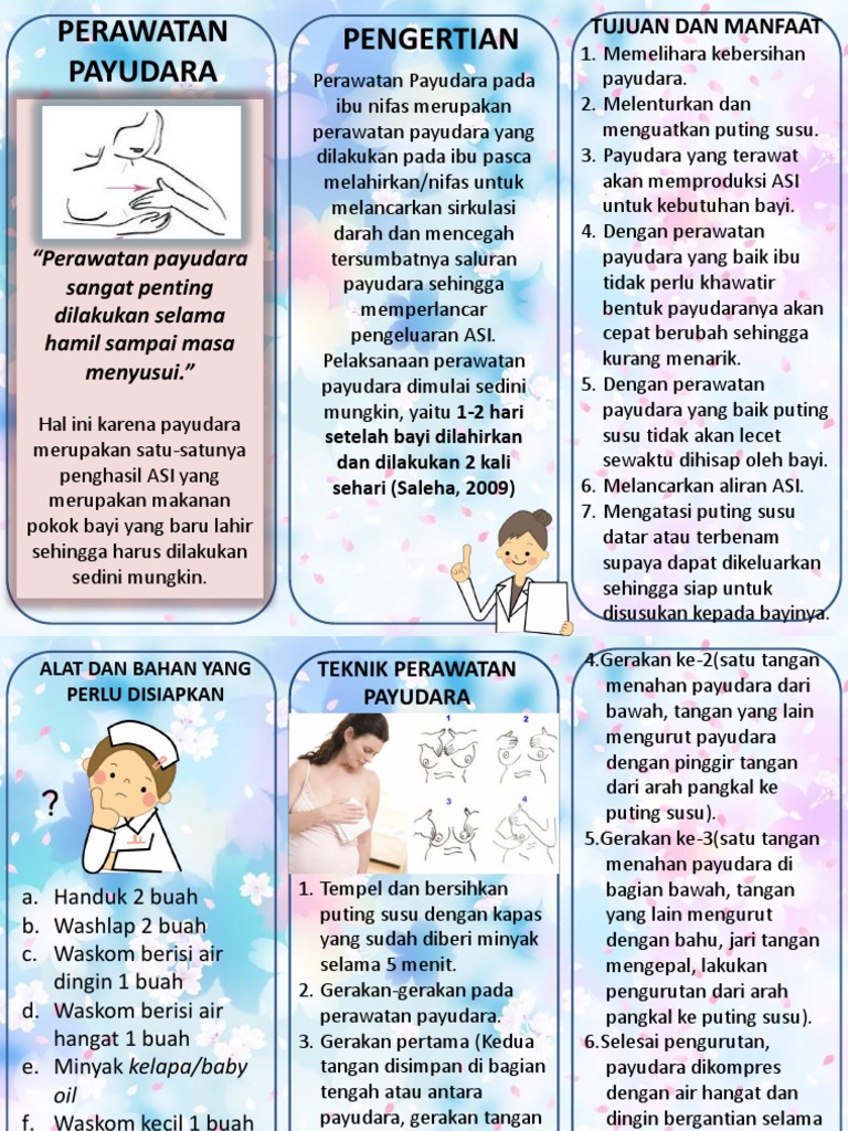 Leaflet Perawatan Payudara | PDF