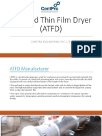 Agitated Thin Film Dryer Manufacturer-CentPro Engineering