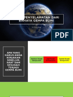 Cara Penyelamatan Dari Bahaya Gempa Bumi