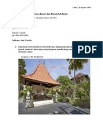 Laporan Survey Inata Bisma Resort Dan Bisma Hub Resto