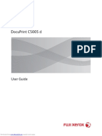 Manual Guide Docuprint - c5005 - D PDF
