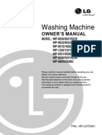LG Washing Machine MFL33753001 PDF