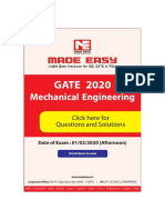 204ufrep ME GATE-2020 Session-2 PDF