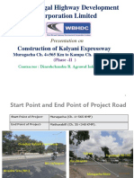 Construction of Kalyani Expressway Phase II Project from Muragacha to Kampa