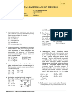 Prediksi UTBK TKA Saintek 2020 - Fisika