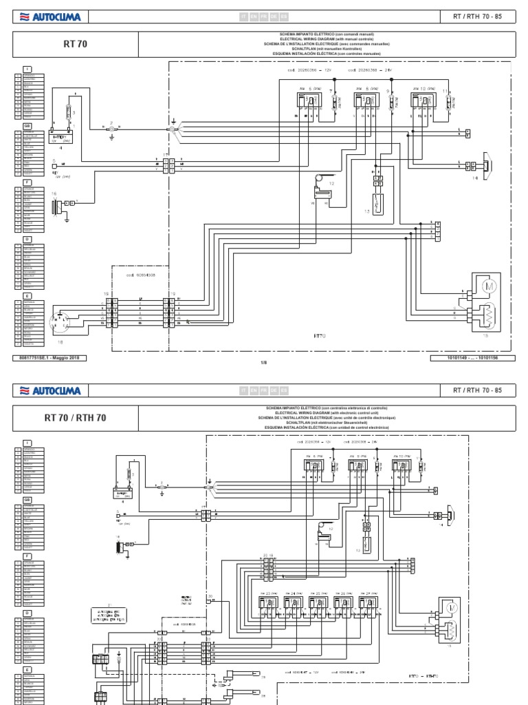 Схемы RT 70-85 | PDF
