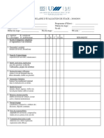 Fiche Évaluation de Stage