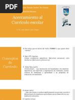 Conceptualización Del Currículum Escolar.