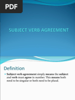 Mastering Subject Verb Agreement | PDF | Grammatical Number | Plural