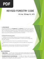 Revised Forestry Code