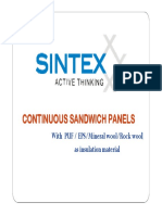 Sintex Sandwich Panels PDF