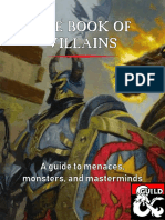 The Book of Villains A Guide To Menaces Monsters and Masterminds