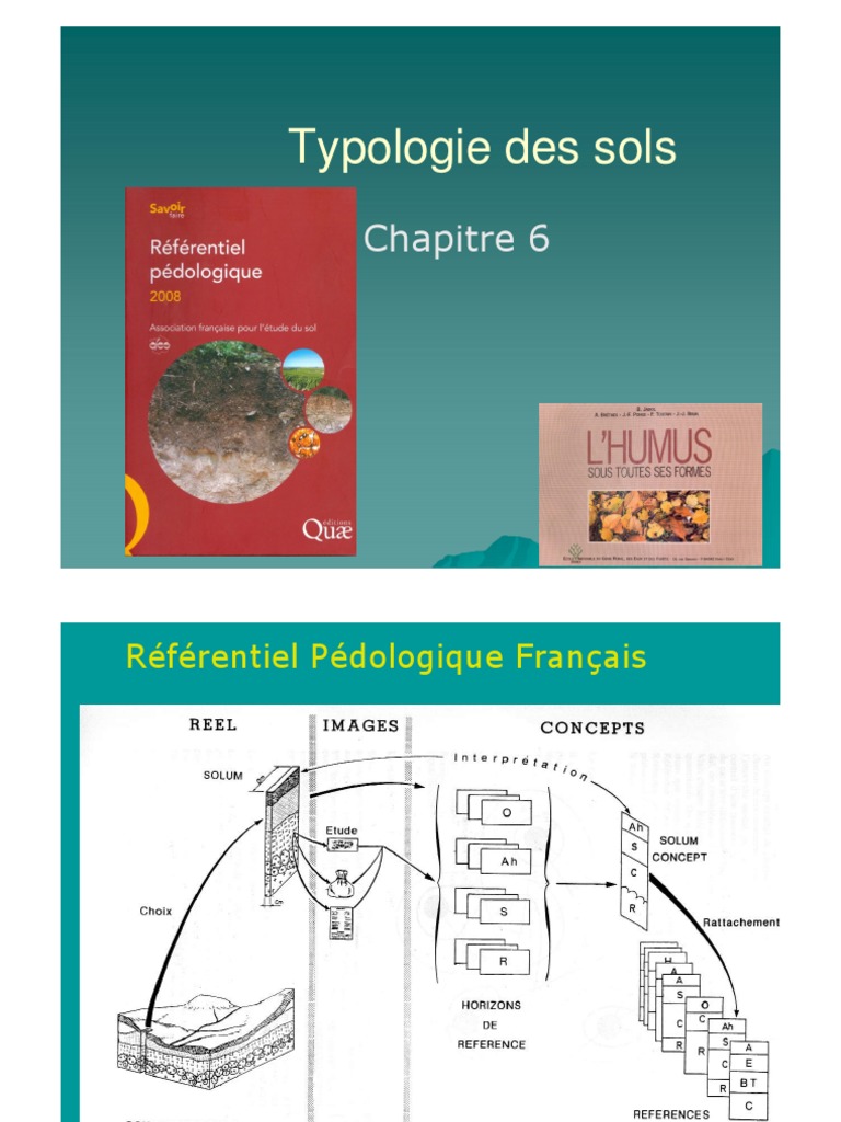 Typologie des Sols : Rendosols et Calcosols | PDF | Argile | Sol ...