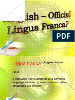 English Official Lingua Franca