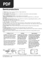 Semiconductor Notes