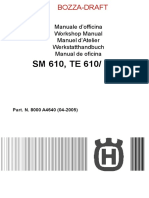 Husqvarna Manuale Officina Sm610 PDF