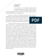 Sentencia Reclamación Judicial SSMM Sindicato Unidad Coronaria Móvil