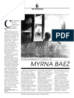 Retrospectiva de 30 años de obra gráfica de Myrna Báez