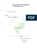 Análisis de proyecto utilizando la matriz de los ocho sectores