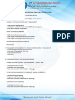 Construction Surveying Course Outline