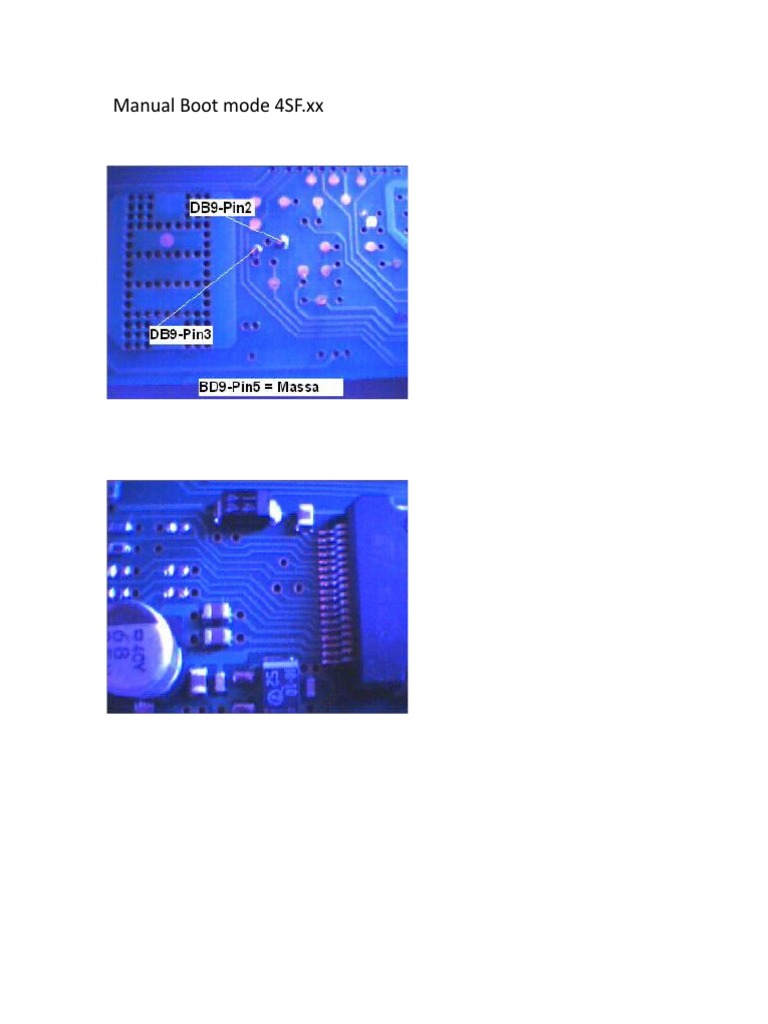 Manual de Conexão Boot Mode 4SF.xx | PDF | Computadores | Tecnologia e ...