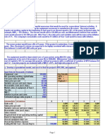 Capital Budgeting - Excel Model