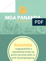 Mga Pananda