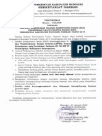 Pengumuman Jadwal SKD CPNS Wonogiri Formasi 2019 PDF