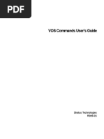 専用ページ general VOS System Analysis Manual (r073-04) | PDF | Command Line