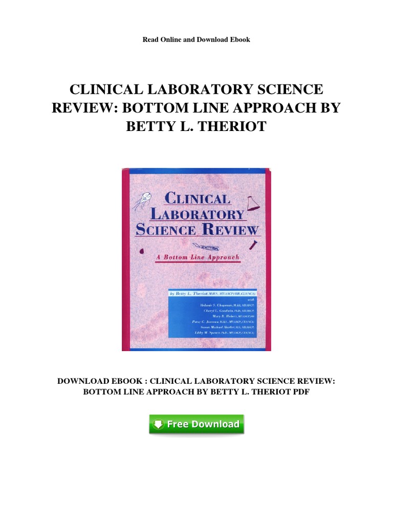 Clinical Laboratory Science Review Free