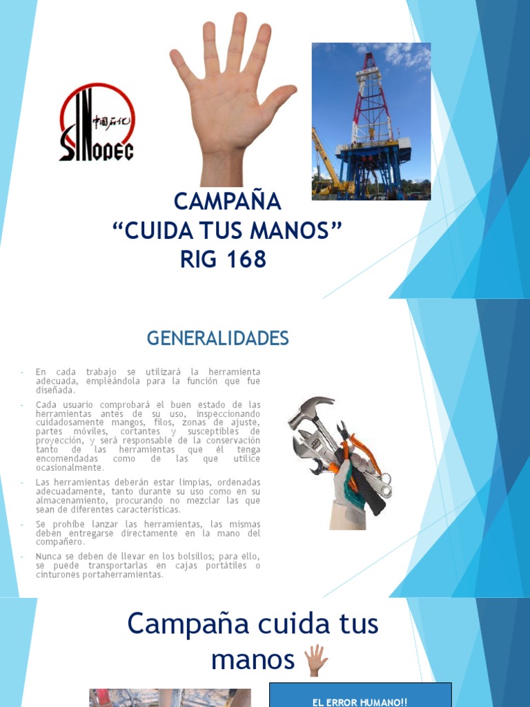 Campaña Cuidado de Manos Rig 168 PDF | PDF | Informática y tecnología ...