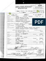 Lictor Hazael Marroquin Garcia - Death Certificate