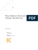 Bend Roundabout Evaluation PDF
