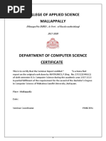 Seminar Report Holography